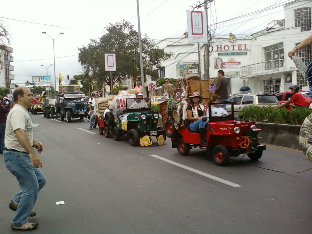 Desfile del Yipao, Апаран