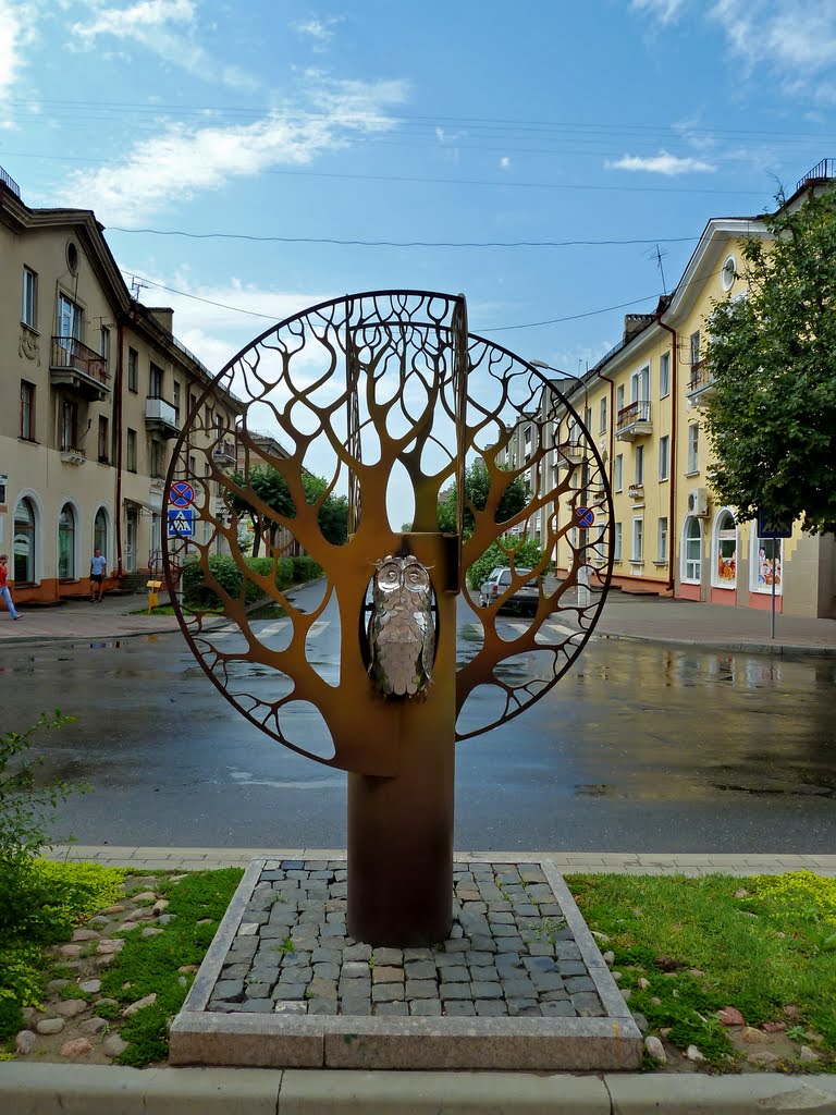 Скульптура "Филин", Барановичи