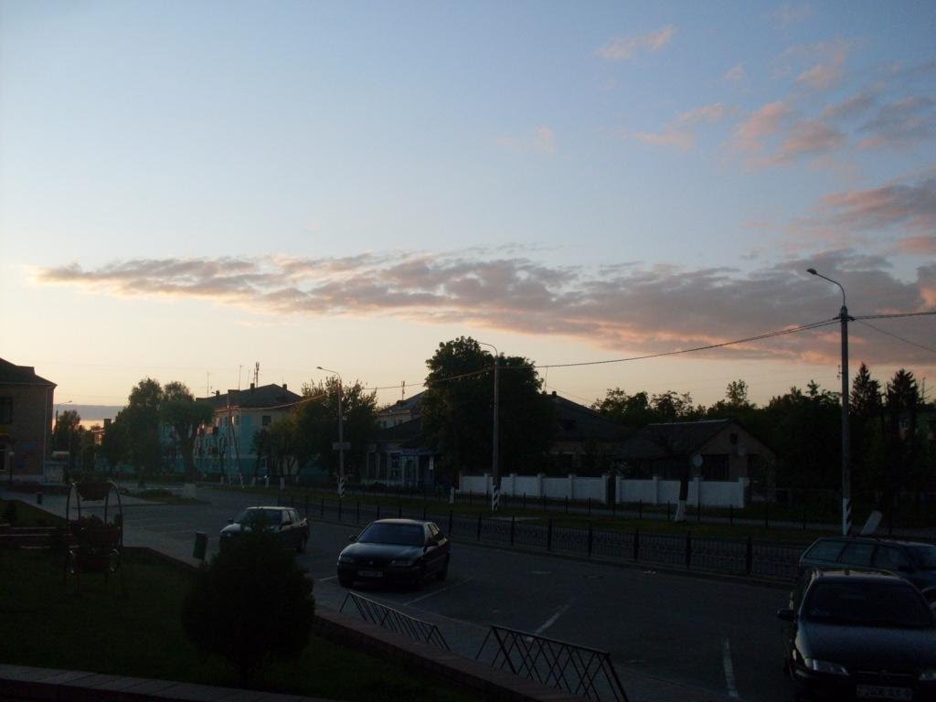 Вечерний город, Белоозерск