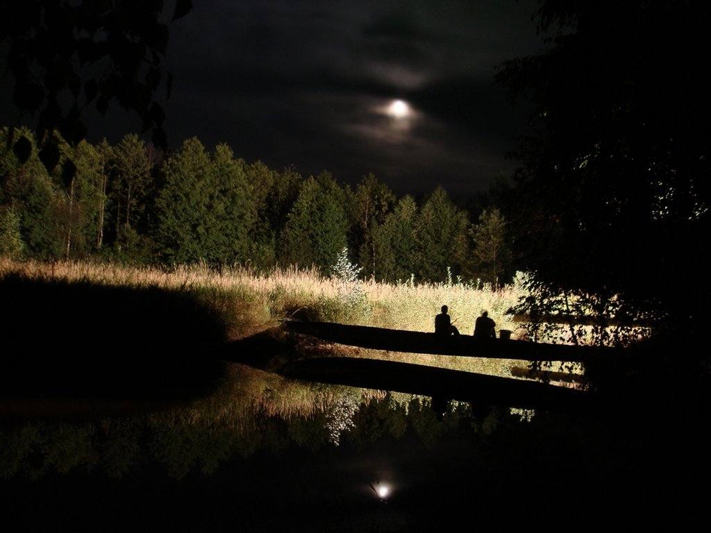 Ночная рыбалка в Домачево 22-23.08.2008, Домачево