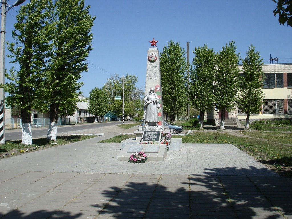 Памятник Воину освободителю (5.05.2007), Домачево