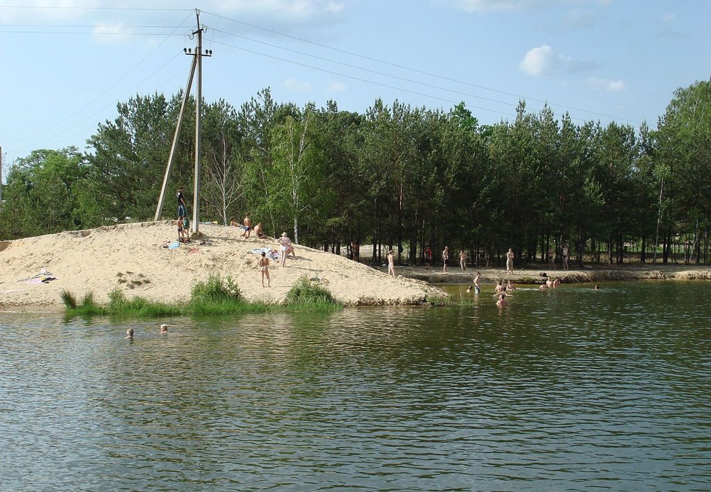 Озеро (май 2007г.), Домачево