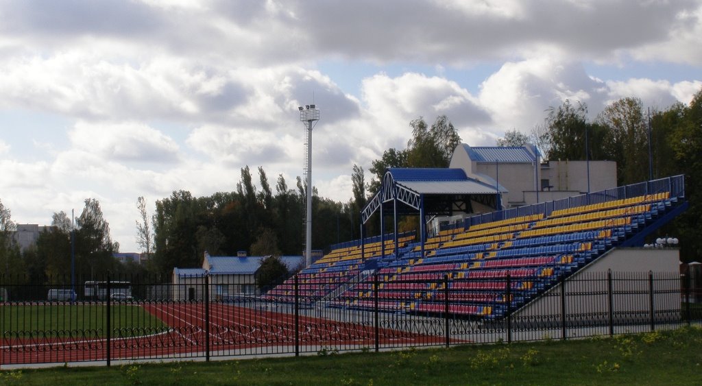 Kobrin, town stadium, Кобрин