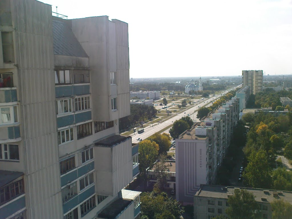 Восток. Вид с 20 этажа, Минск