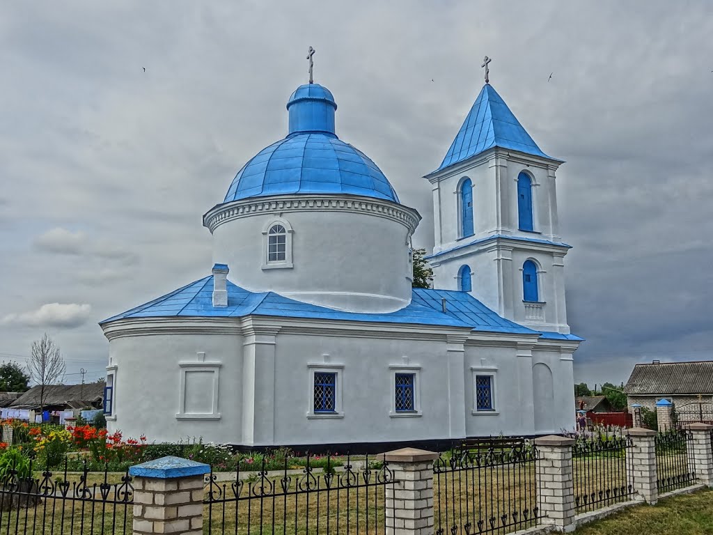 orthodox church in Drysa / carkva ŭ Drysie, Верхнедвинск
