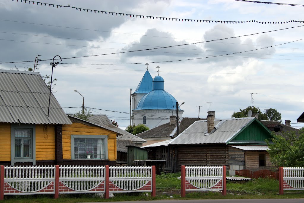 Верхнедвинск. Церковь Николая Чудотворца 1819г., Верхнедвинск