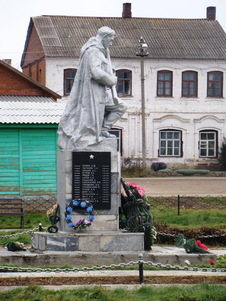 In the memory of Heroes of II WWar. Vidzy, Belarus, Видзы