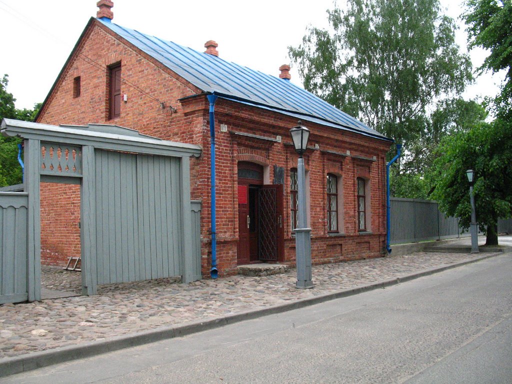 Marc Chagall memorial house at Pakroŭskaja street in Viciebsk, Витебск