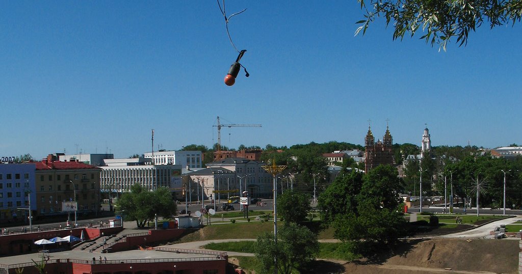View to Viciebsk from Duchavaja Hill, Витебск