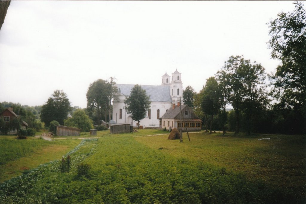 Piedrujas katoļu baznīca 1999, Друя