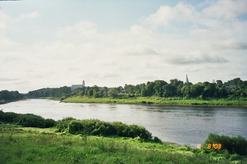 skats no Piedrujas uz Druju Baltkrievijā 2003, Друя