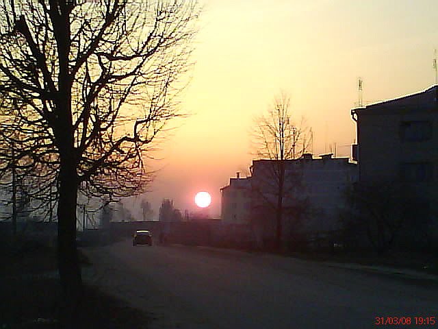Закат в Дубровно. МСО. Весна 2008., Дубровно