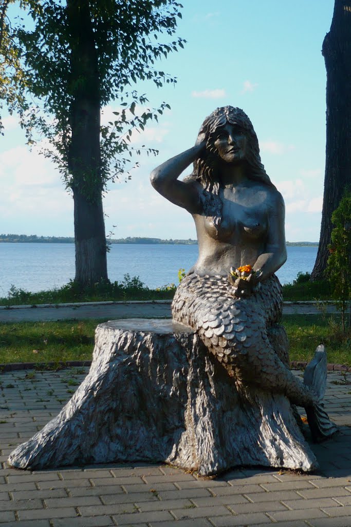 Mermaid statue / Lepel / Belarus, Лепель