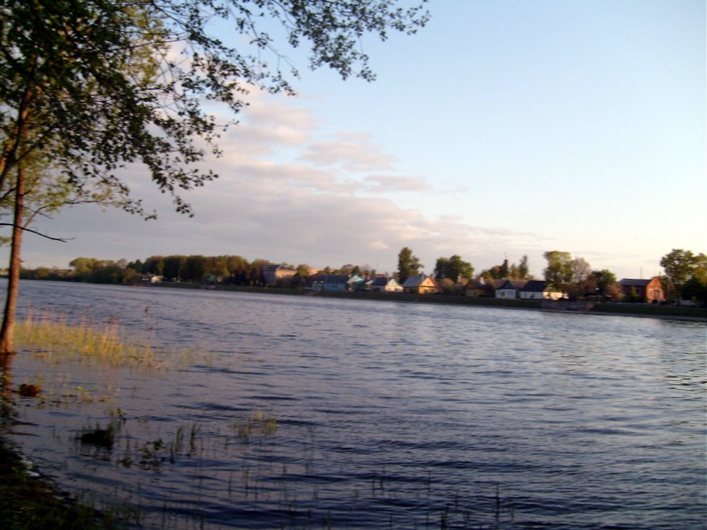 Miory along lake, Миоры
