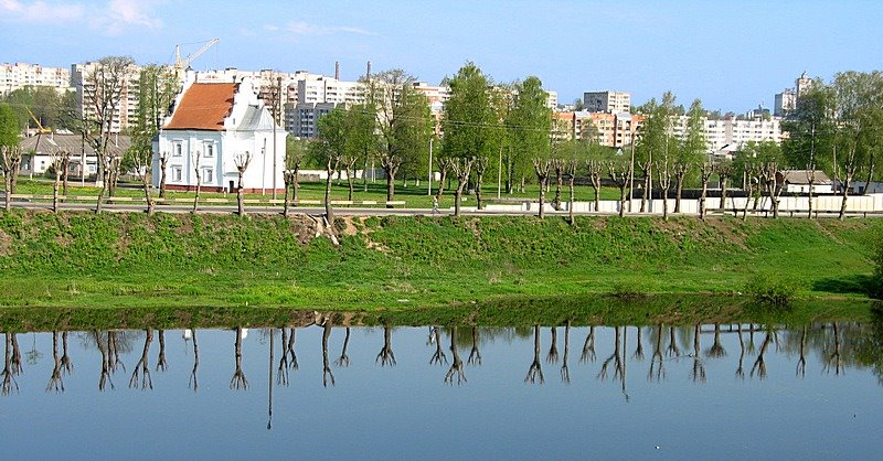Вид на Кутеинский монастырь/ View on Kuteinskiy Мonastery, Орша