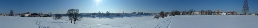 Panorama from Gorodishche, Орша