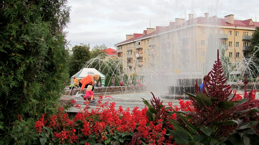 Фонтан. Полоцк - Fountain. Polack (2010), Полоцк