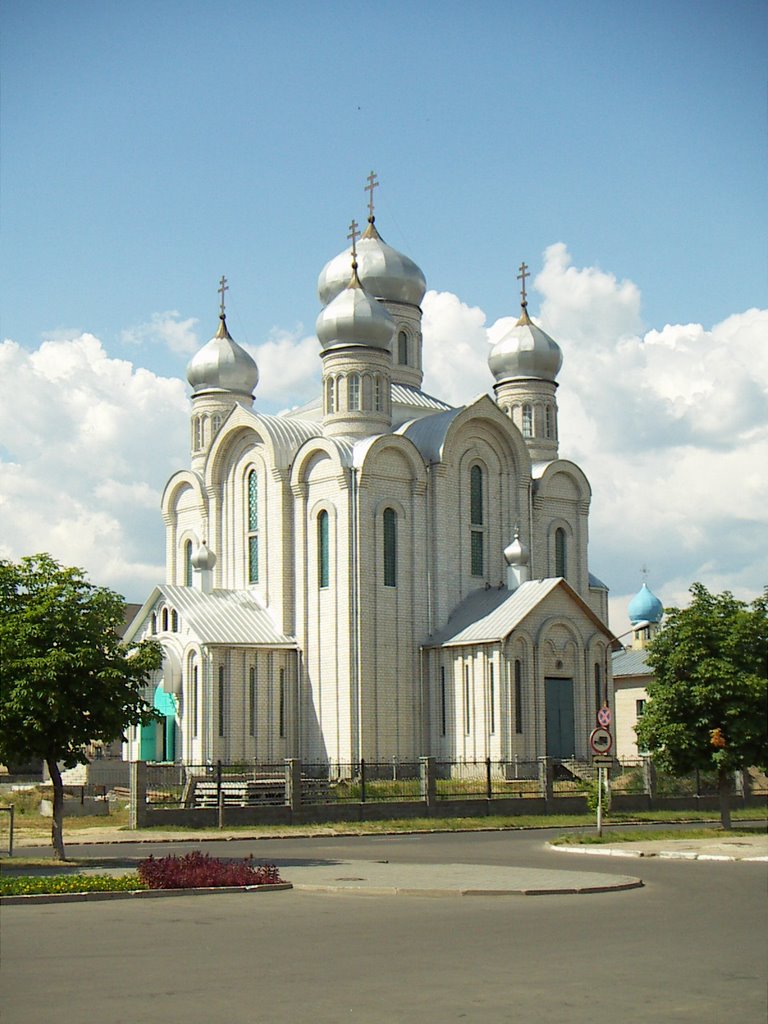 Eastern Orthodox cathedral in Svetlahorsk, Belarus, Белицк