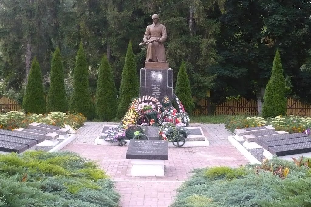 WWII Monument / Bragin / Belarus, Брагин