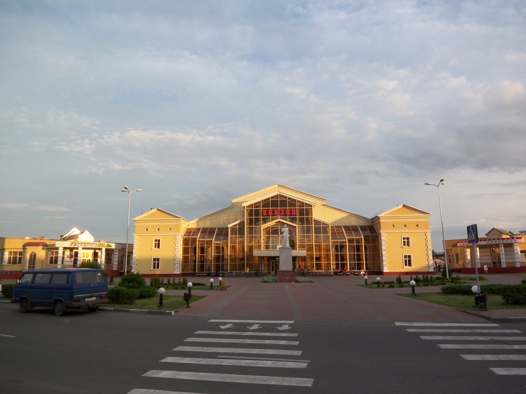 Rail Station - general view, Жлобин