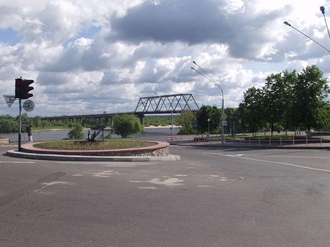 Bridge from Mozyr to Kalinkovichi..., Мозырь