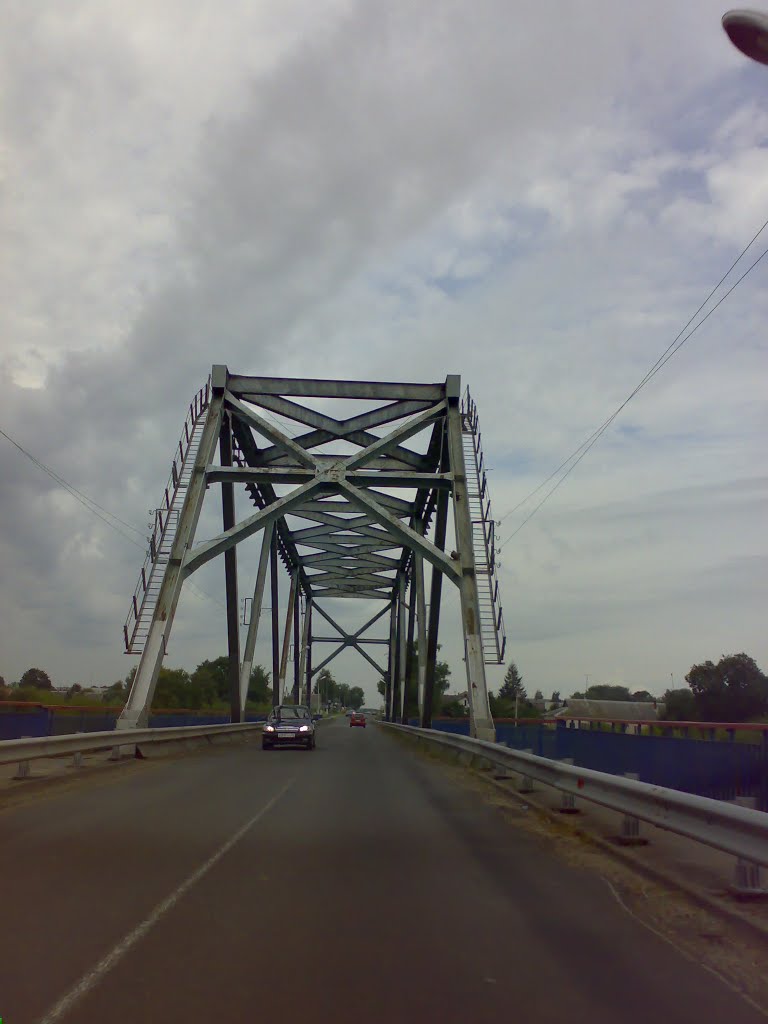 Р-43 Кричев-Бобруйск (на Рогачев). Мост через Днепр, Рогачев