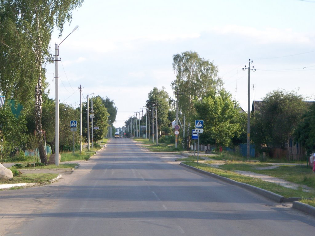 Street in the Settlement of Oil Industry Workers, Светлогорск