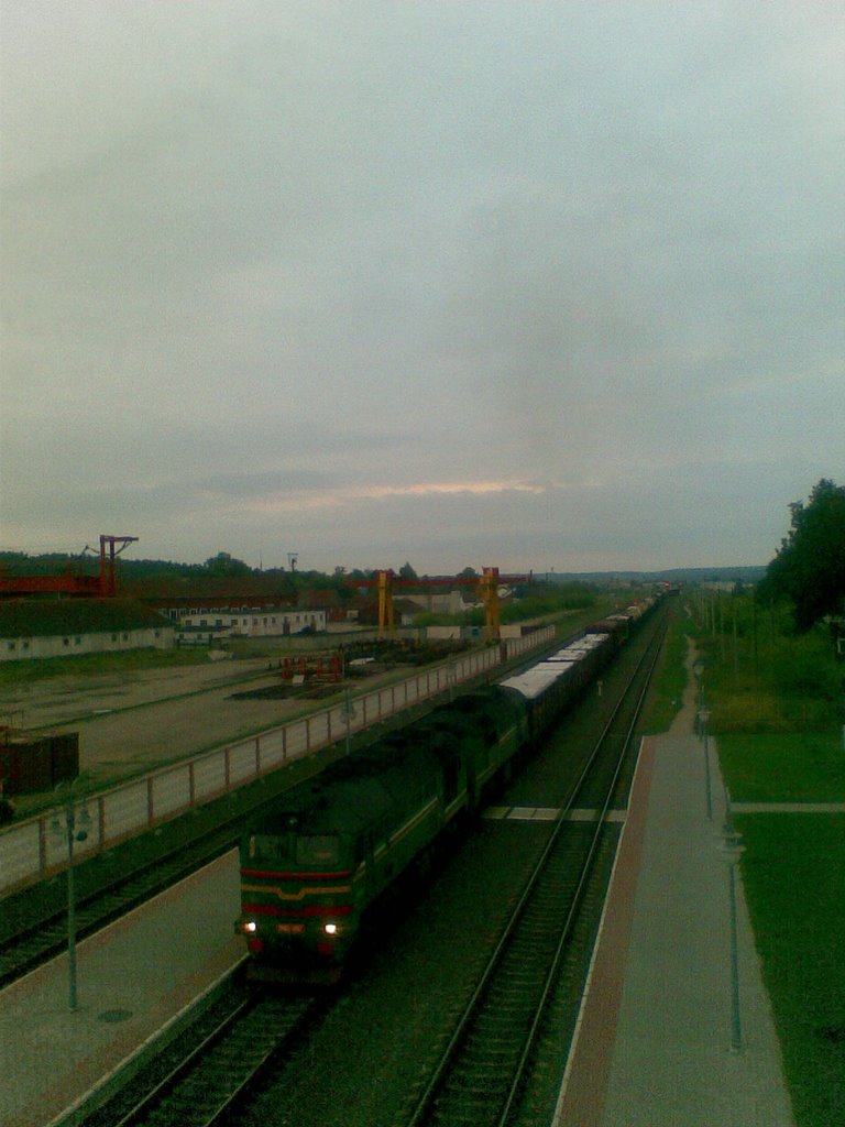 Vaukaviszk-Gorad állomás / Станция Волковыск-Город, 2008, Волковыск