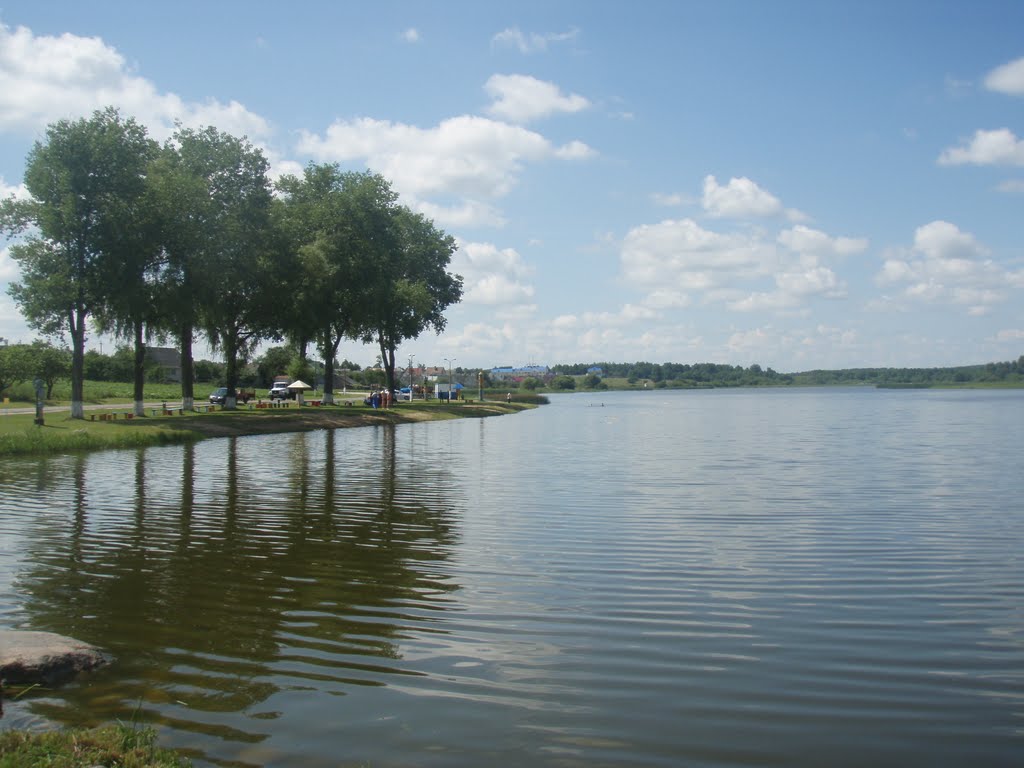 Озеро пляж, Вороново