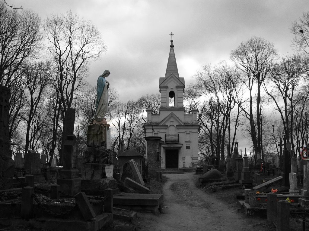 ....тишина. Католическое кладбище, Гродно