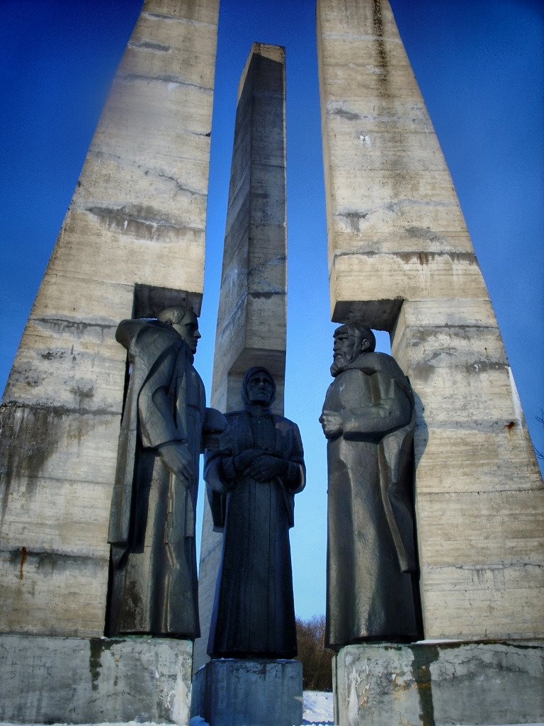 Памятник-монумент в Зельве, Зельва