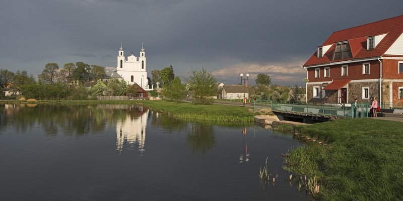 Church in Iwye / Костёл в Ивье, Ивье