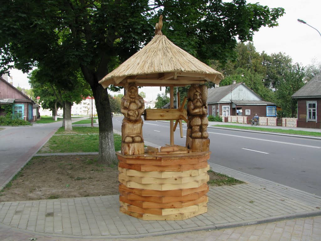 Funny wooden well, Мосты