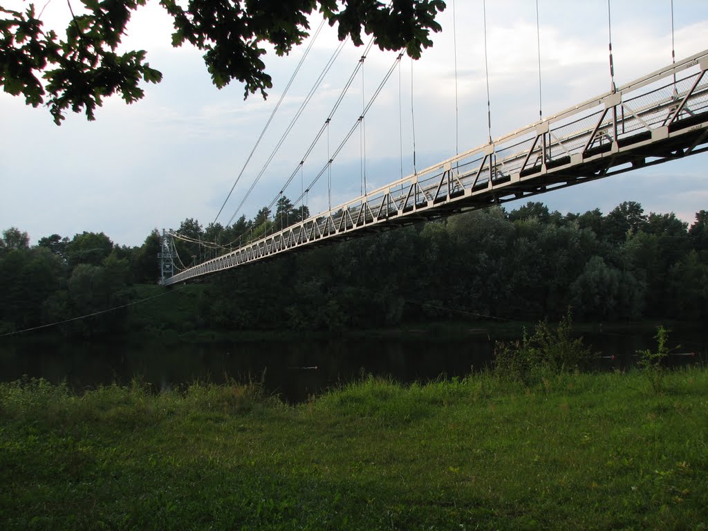 Пешеходный мост через Неман в г. Мосты, Мосты
