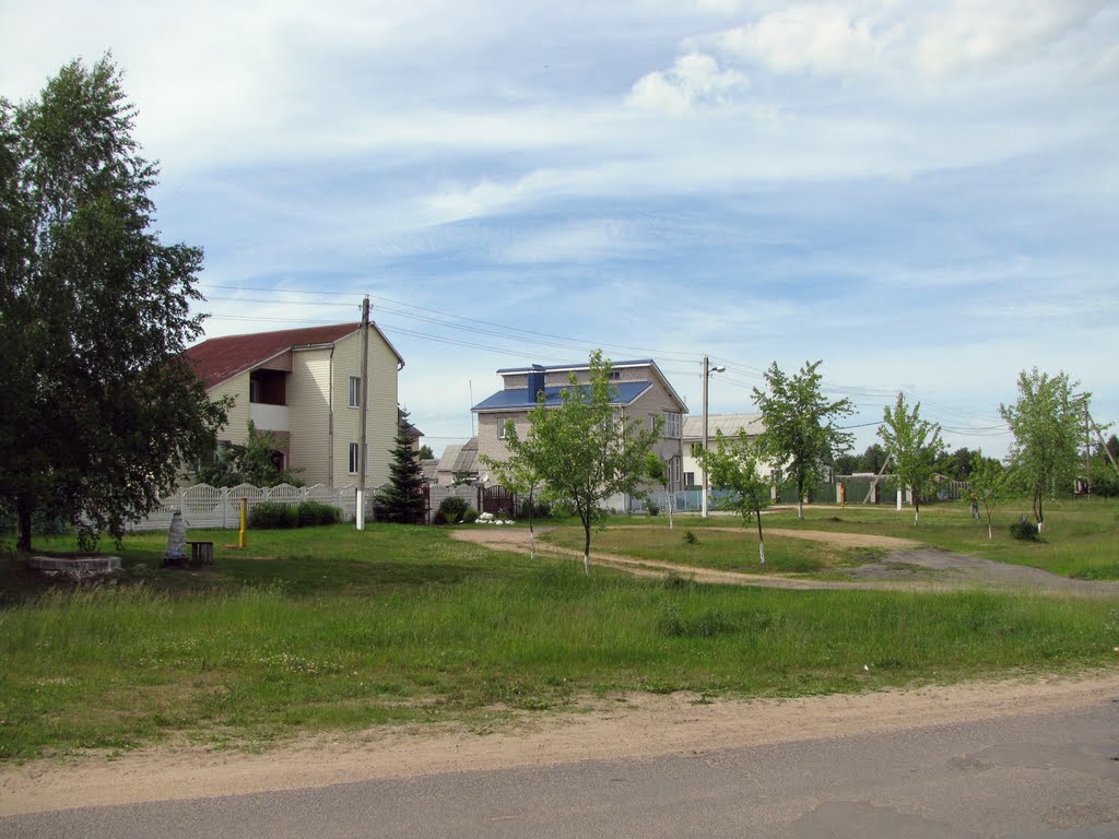 New private houses in Krupki, Крупки