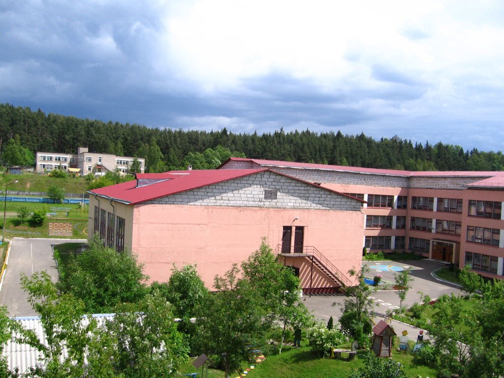 Школа №2 и детский сад., Логойск