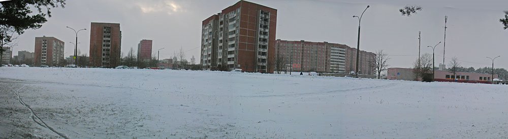 Ilimskaja street in Miensk, Пинск