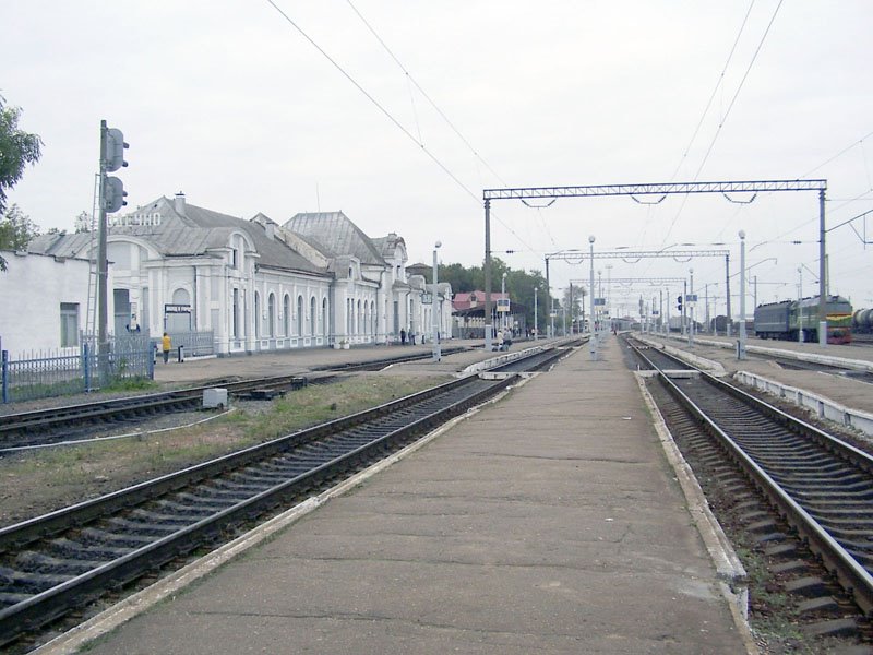 Building of Molodechno rail station, Молодечно