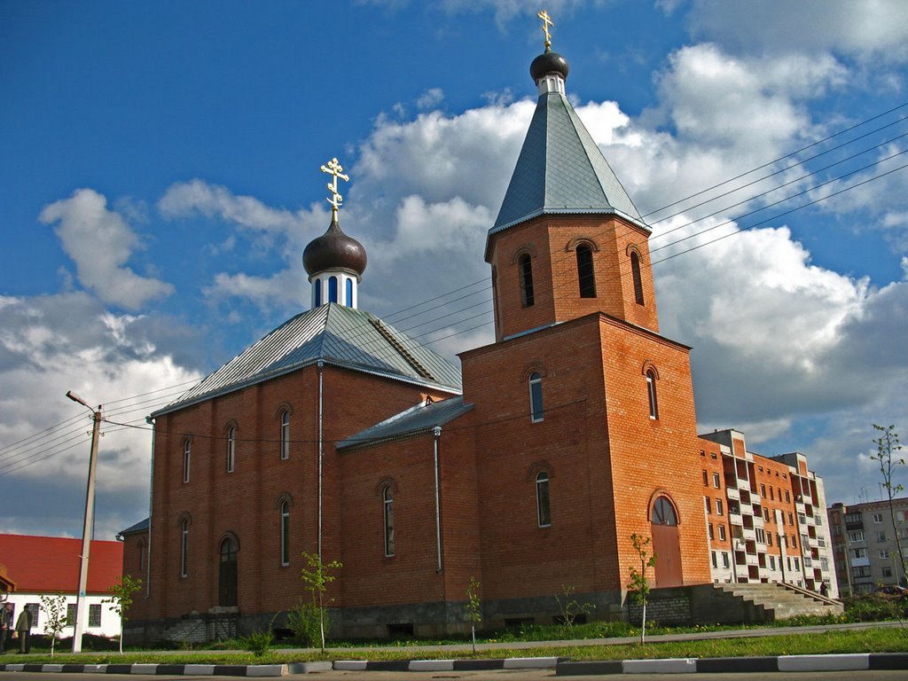 The Orthodox church in Smaliavičy, Смолевичи
