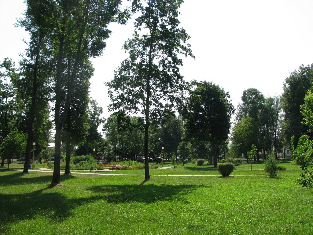 In city park, Старые Дороги
