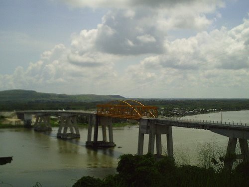 Vista del Puente desde Las lomas del Rosario, Альварадо