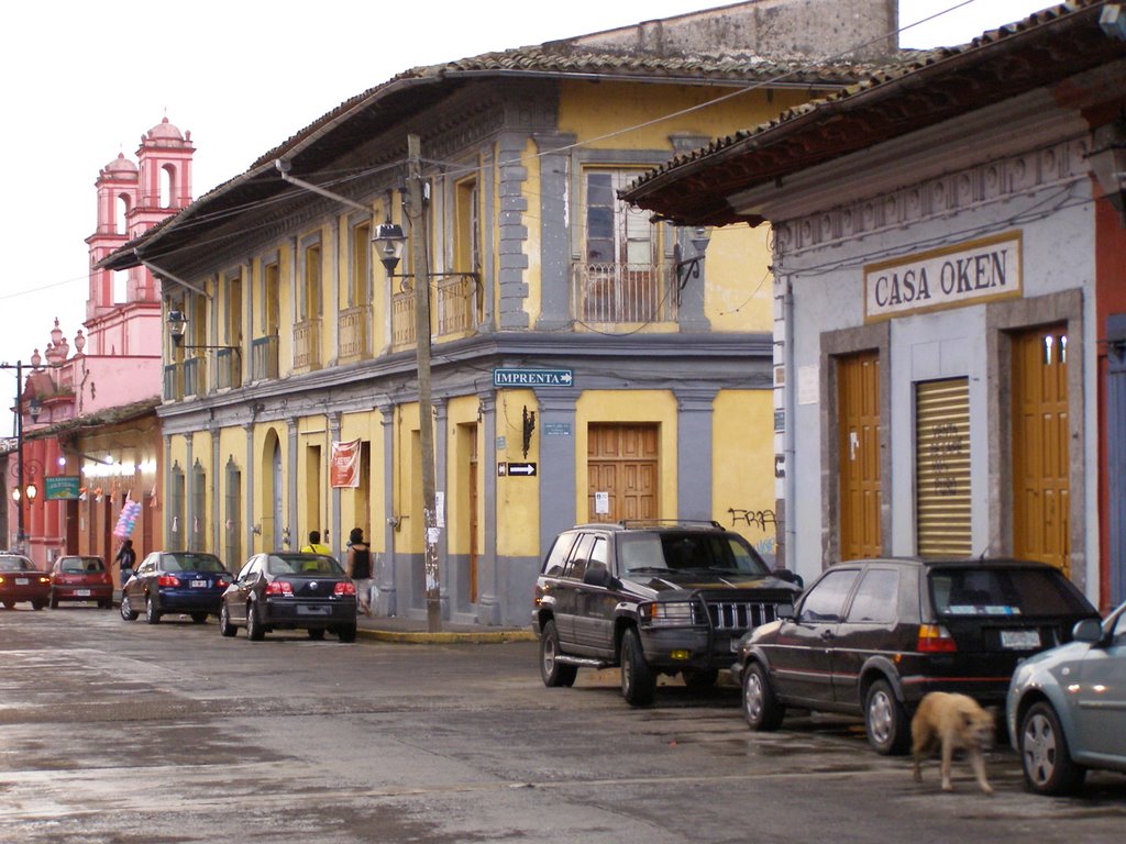 Coatepec, calle principal Jiménez del Campillo, Коатепек