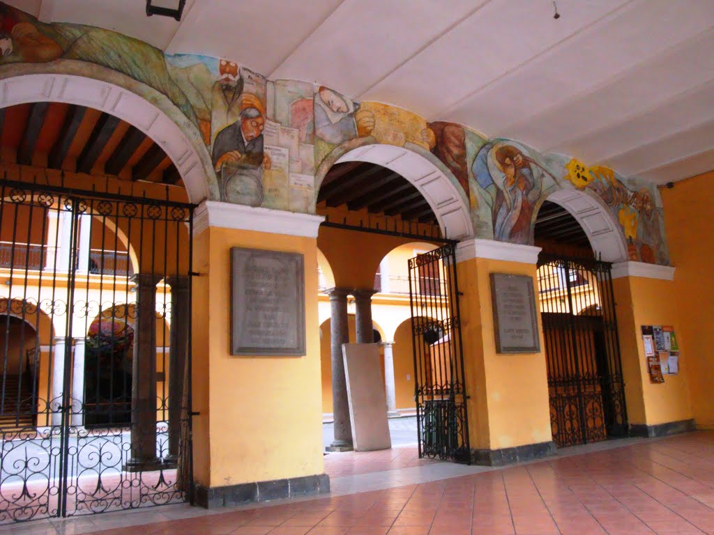 Murales del Palacio, Коатепек