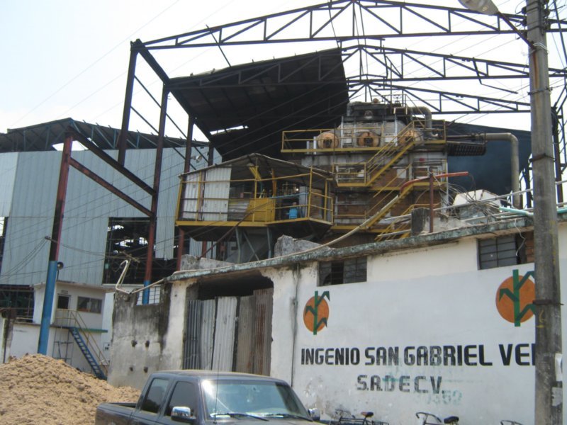 Ingenio San Gabriel durante los conflictos del 2009, Косамалоапан (де Карпио)