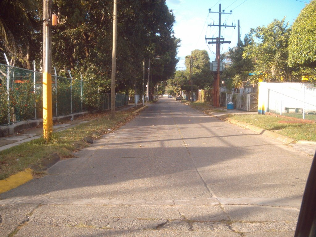Calle en Minatitlán, Минатитлан