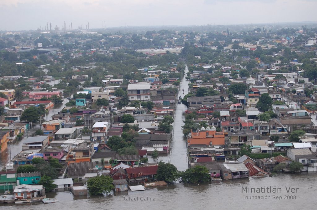 Minatitlan flood 2008, Минатитлан