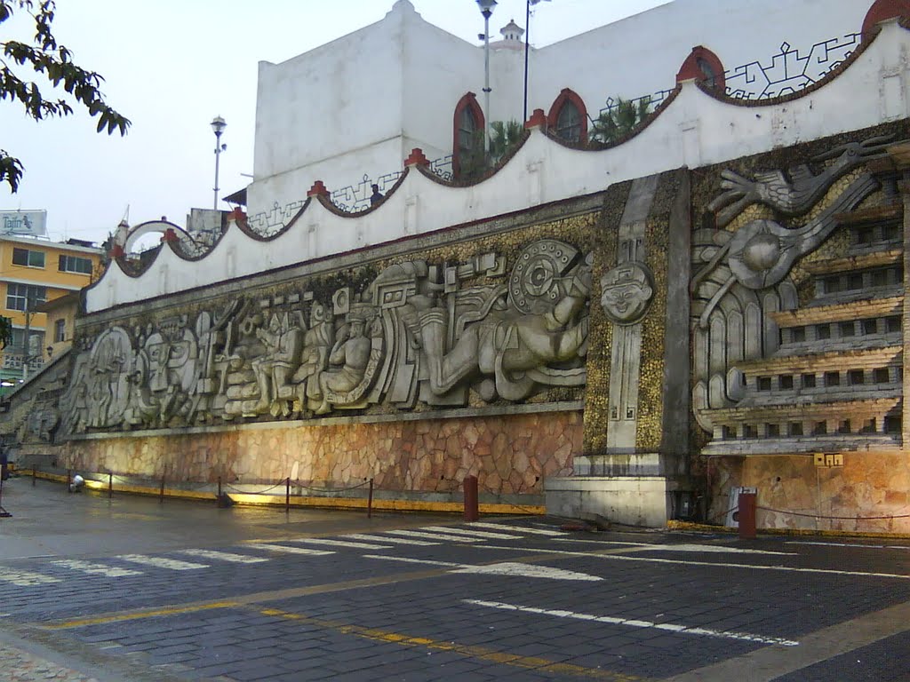 mural de papantla, Папантла (де Оларте)
