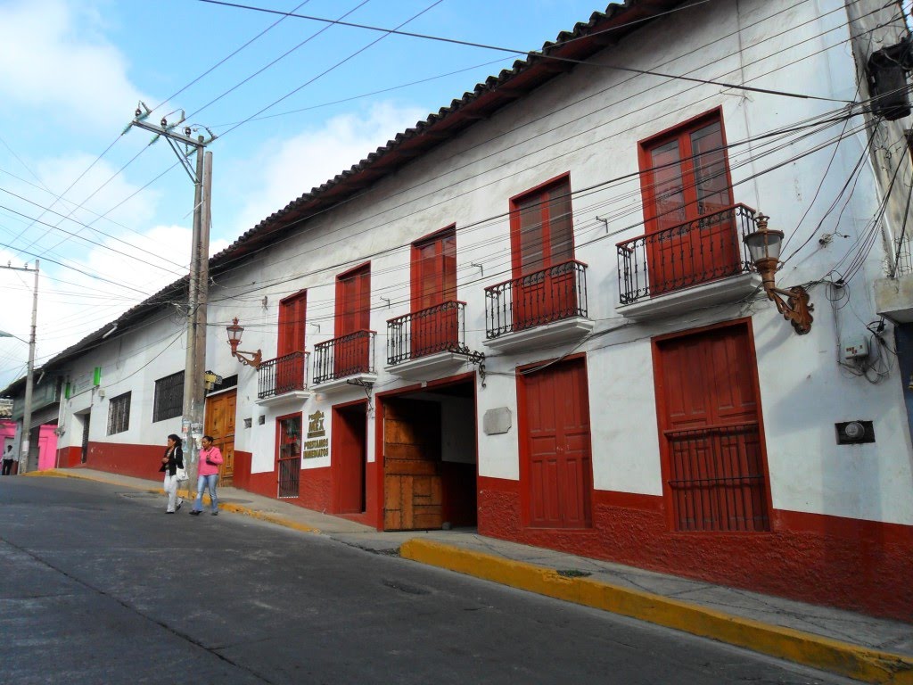 casa típica - casa Guerrero, Папантла (де Оларте)