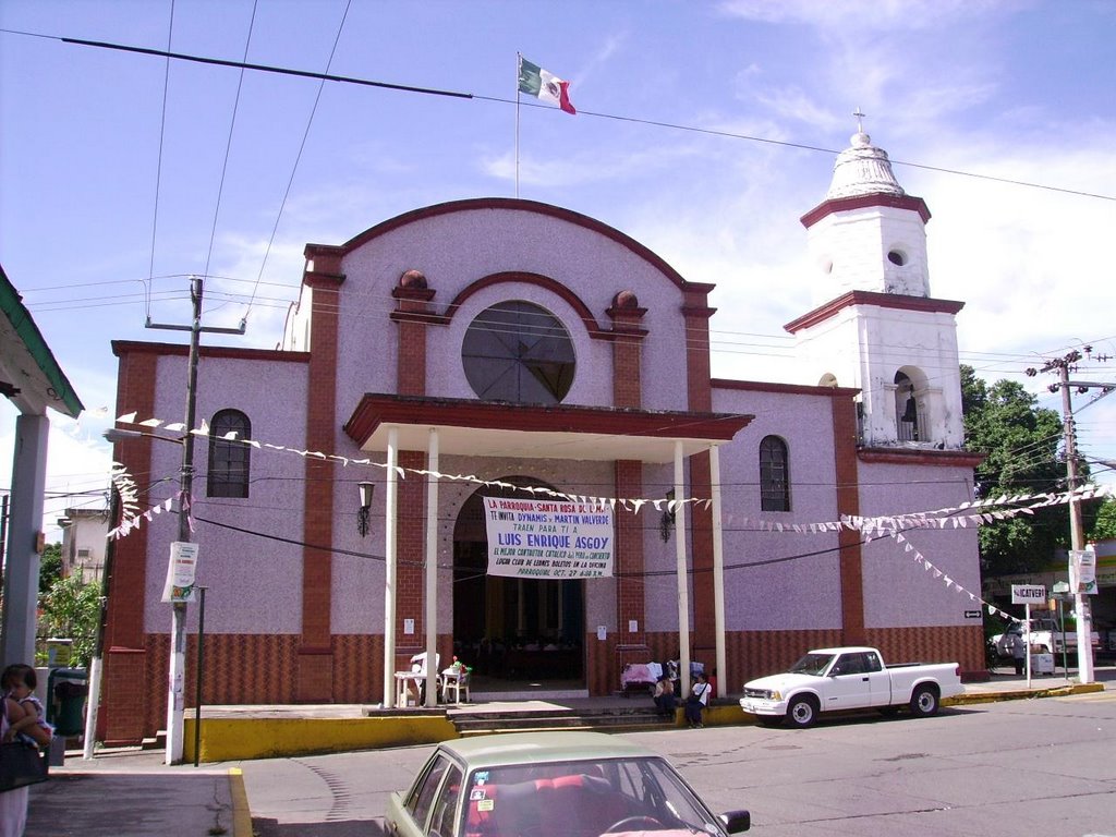 Parroquia Santa Rosa de Lima (construccion del siglo XVII), Сан-Андрес-Тукстла