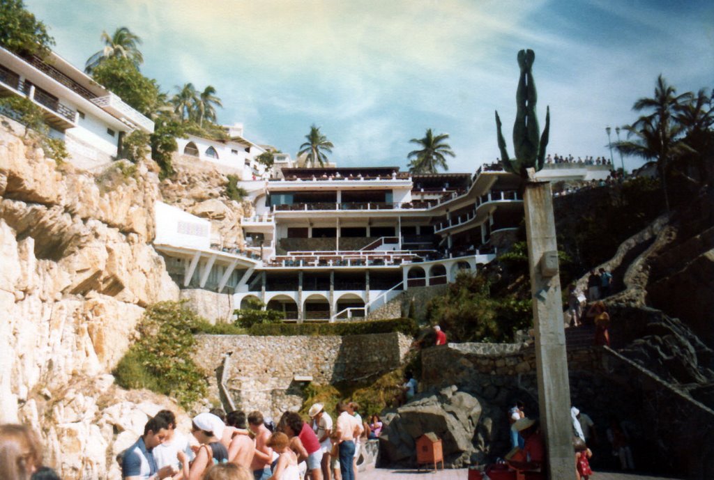 El Mirador Hotel, Acapulco Mexico,  1978, Акапулько